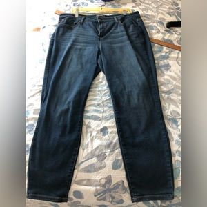 Blue jeans size 16W